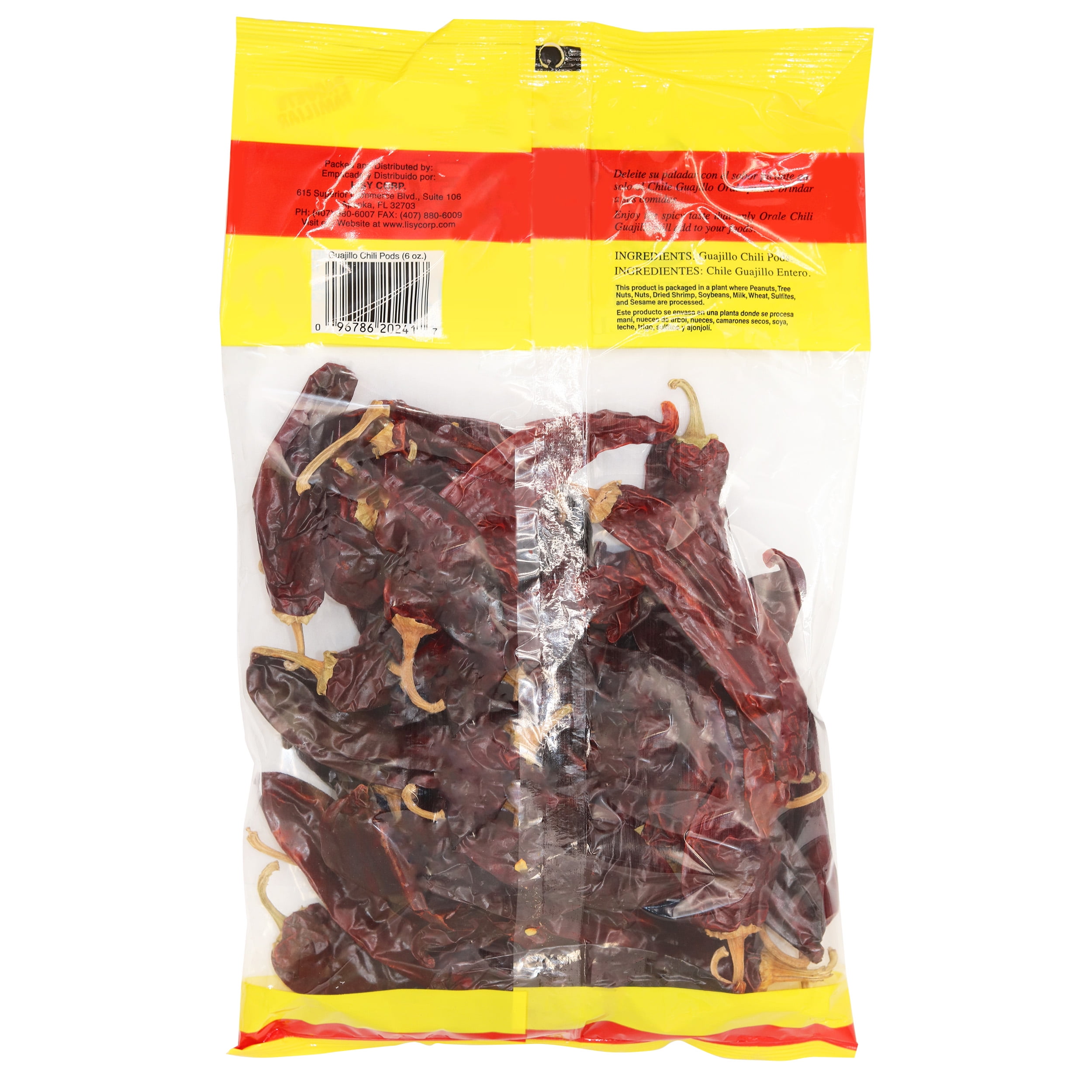Lisy Orale Dried Chili Pods, 6 oz