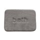 thumbnail image 1 of ¡Oferta! Tapete de baño grueso de espuma viscoelástica Tainini, antideslizante, superabsorbente, de secado rápido y lavable a máquina, color gris., 1 of 8
