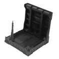 thumbnail image 3 of Yinanstore Interlocking Display Base Action Figure Stand,Universal,Home Decor,Tabletop Centerpiece Toy Storage Rack Model Display Stand VT1169, 3 of 8