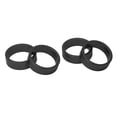 thumbnail image 1 of Almohadillas Para Auriculares, Suaves, Ligeras, Fuertes, 4 Piezas, Espaciadores De Vástago De Horquilla Delantera Para Bicicleta De Carretera Para Bicicleta De Montaña OTVIAP Negro, 1 of 8