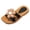 Brown, variant on JUMEYU Beach Slides for Kids Toddler Little Girls Slide Sandals Open Toe Summer Slip-On Shoes Stylish Non-Slip Flat Sandals for Beach Party Size 11(Orange,11 Toddler)