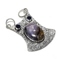 thumbnail image 2 of Tiffany Stone, Blue Topaz 925 Sterling Silver Jewelry 2.44", 2 of 2