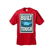 Men's/Unisex T Shirt Ford Built Strong Ford Racing Short Sleeve Tee