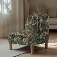 thumbnail image 5 of HELLHERO Woodland Camouflage Pattern Decorations Armless Accent Chair Cover Protector with Elastic Bottom, Dustproof Armless Chair Protector Cover, 5 of 8