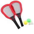 thumbnail image 1 of Tennis Racket Red Plastic 5Pcs 17.3X7.9X0.8In, 1 of 8
