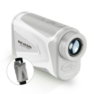 Golf Rangefinder with Slope and Magnet, 1,000 Yards Range Finder Golf, 0.5 Yard Accuracy, 7X Magnification, Flag Lock Vibration, Rechargeable Golf Laser Rangefinder