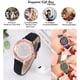 thumbnail image 4 of Women Fashion Watch Roman Scale Quartz Movement Waterproof Wristwatch for Daily and Office Use Blue, 4 of 4