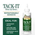 thumbnail image 3 of Aleene's Tack-It Over & Over Repositionable Adhesive, 4 fl. oz. - Temporary Craft Glue for Fabric & More, 3 of 8