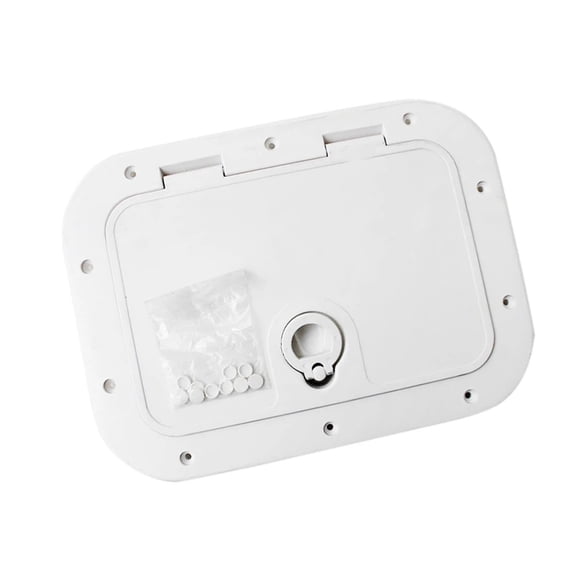 Heavy Duty Marine Deck Hatches UV Resistant Inspection Covers Low Profile Design With Key For Boat Access