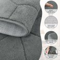 thumbnail image 4 of SHACOS 4x6 Area Rugs for Living Room, Soft Machine Washable Rug Non Slip, Stain Resistant Indoor Carpet Modern Geometric Area Rug for Bedroom Dining Room Nursery Home Decor, Grey, 4 of 8