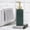 Green GN, variant on Xecvkr Foaming Soap Dispenser Glass Bottle 7.76x2.24in White Green Blue Black Refillable Pump Bathroom Kitchen Hand Body Wash Lotion 1Pc 350ml