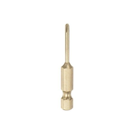 

Uxcell PH1 Phillips Head Screwdriver Drill Bit 2 Length 0.1 Dia 1/4 Inch Hex Shank S2 Steel Magnetic Cross Head