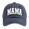 thumbnail image 3 of HNMKIU Mama Hats For Women Adjustable Mini Baseball Cap Funny Novelty Idea Navy,One Size, 3 of 3