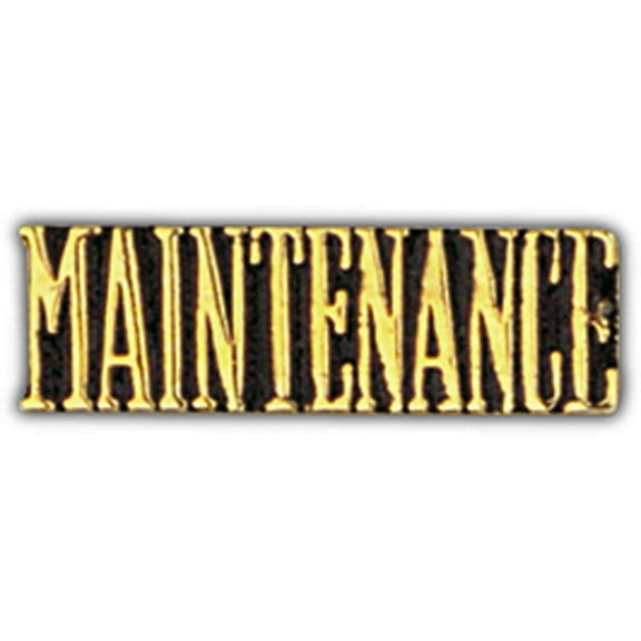 Eagle Emblems P15434 Pin - Army, Script Maintenance - 1.5 in.