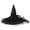 Black, variant on Accessory for Witchy Parties and Masquerades – Spellbinding Halloween Witch Hat for Enchanting Performances and Purple