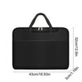 thumbnail image 3 of Usloyux Under $5 Thin Laptop Briefcase, Slim Tablet Bag for Business, Office, Student, Multi Layer Storage, Lightweight Document Bag, Professional Work Bag, Commuter, 3 of 6