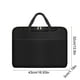 thumbnail image 3 of Bolso fino para portátil, maletín para reuniones de negocios, bolso de almacenamiento para tableta multicapa a la moda para estudiantes, almacenamiento de tela, 3 of 6