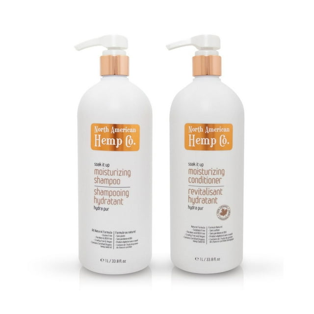 North American Hemp Co. All Natural Moisturizing Hair Care Set