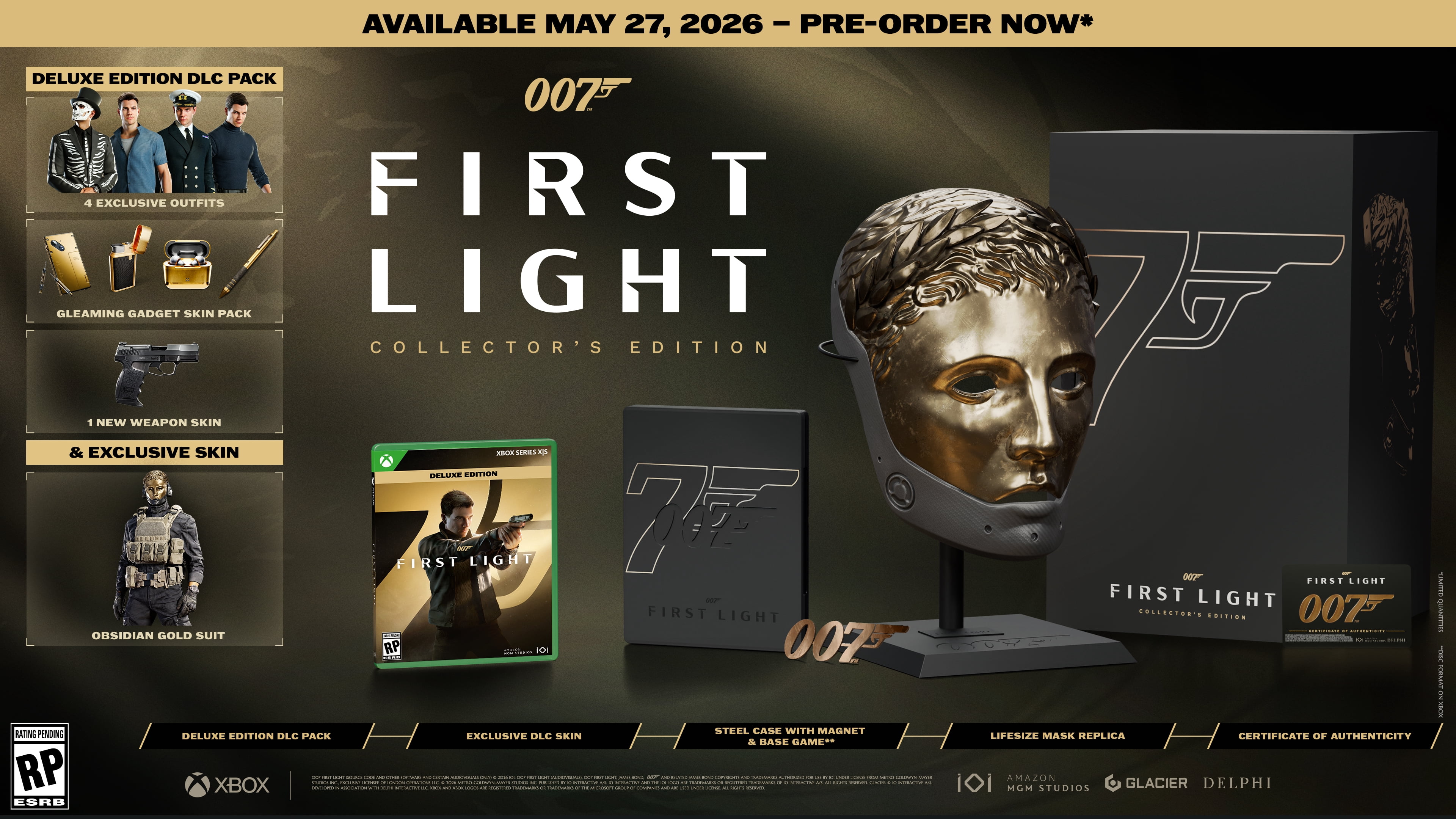 Jeu vidéo 007 First Light Collectors Edition pour (Xbox Series X)