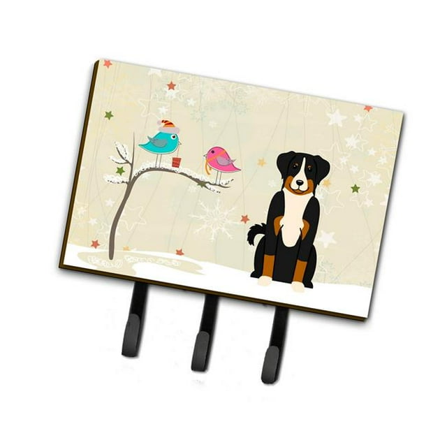 Christmas Presents Between Friends Appenzeller Sennenhund Leash or Key Holder