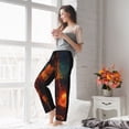 thumbnail image 4 of KLL Womens Candle Shepherd Dog Print Pajama Pants Soft Pajama Bottoms for Women Cozy Lounge Pants, 4 of 5