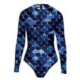 thumbnail image 3 of Kcolen Womens Black Athletic Swimsuit Tummy Control Push Up Training Sport Swimming Suits Floral Printed Bathing Suit Summer Beach Vacation Swimwear for Women, 3 of 3
