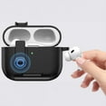 thumbnail image 3 of For AirPods Pro 3 Protective Case With Secure Lock Leather Bracket Cover,,, 3 of 8