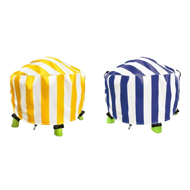 YWIYIUD 2PCS Adjustable and Reusable Outdoor Toys Cover 34x18inch Portable and Practical Water Table Cover Suitable for Round Water and Sand Activity Tables