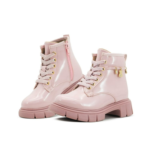 Bota Botin Juvenil Ositos Ninos Color Rosa Invierno 18-26 rosa 25