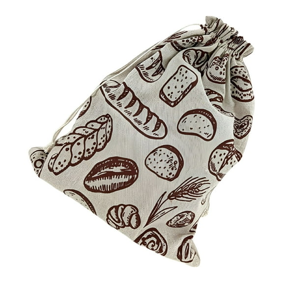 ACDANC Practical Organic Cotton Beeswax Bread Bags for Homemade Loaves Sustainable Food Storage Solution Keep Organized