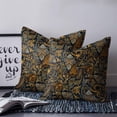 thumbnail image 2 of Pillow Covers 18x18 Set of 2, Boho Floral Throw Pillow Covers Decorative Couch Cushion Cover, Vintage Botanical Paisley Flower Microfiber Soft Square Pillowcases for Bedroom Living Room Sofa, 2 of 7
