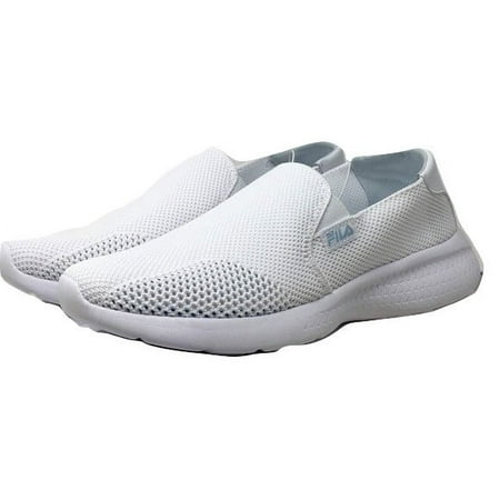 Fila Mallorca Women's Athletic Walking Shoes Casual Mesh-Comfortable Sneakers (White, 7.5)