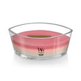 thumbnail image 2 of WoodWick Scented Trilogy Ellipse Candle, Melon Blossom | Coastal Sunset | Palo Santo, 16oz, 2 of 6