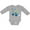 AC-Heather Grey, variant on Inktastic Happy 1st Birthday Blue Racing Car Boys or Girls Long Sleeve Baby Bodysuit