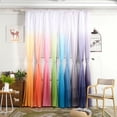 thumbnail image 4 of Aodebiao Gradient Sheer Voile Curtain Panel - Light Filtering Window Drape 79"x39" Soft Sunlight Privacy Scarf Valance for Living Room Bedroom Door - Machine Washable Modern Decorative Curtains, 4 of 4