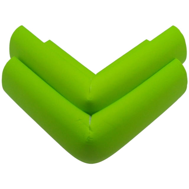 Espuma protectora accidentes ProtekGreen 2pzas 6x6x2.5cm Verde Tipo L Protector Espuma Suave StarBaby MXGNC-002