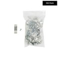 thumbnail image 3 of PosterPalooza 1-1/4" Depth Flat Offset Mounting Canvas Clips for Picture Framing Pack of 100 Plus #6 X 3/8" Pan-Head Screws Included, 3 of 4