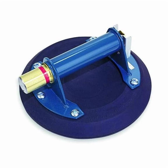 Suction Cup Lifter, Horizontal Handle, 9 in, Load Capacity 150 lb