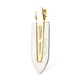 thumbnail image 1 of Pinza de metal para fleco sin marcas, accesorio de peinado duradero, diseño sin cremas, ideal para maquillaje y peinados, color plateado, 1 unidad., 1 of 6