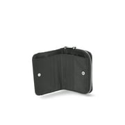 Fiorelli Womens Elizabeth Zip Around Wallet, Black Jacquard