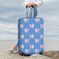 thumbnail image 3 of Lsque Cute Poodle Dog Printed Luggage Cover, Travel Luggage Protector,Scratch and Dirt Resistant, Fits 18-32 Inch Luggage - Small, 3 of 9