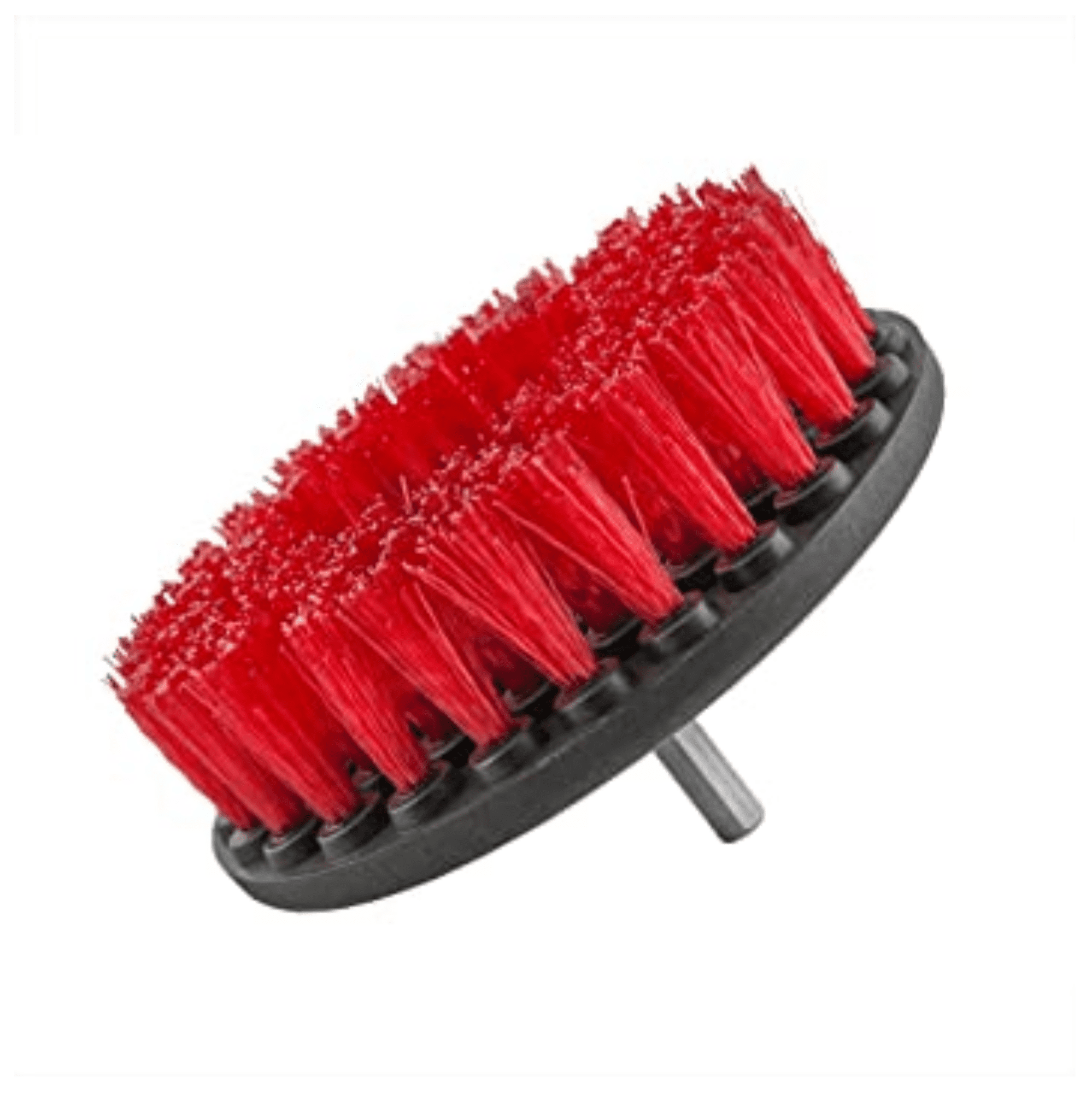 SM Arnold Drill Brush Attachment Detailing Brush Heavy Duty (Red