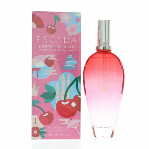 CHERRY IN JAPAN * Escada 3.3 oz / 100 ml Eau de Toilette (EDT) Women Perfume