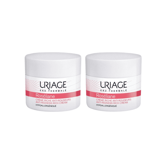 Uriage Roseliane Anti-Redness Rich Cream 50ml 2 Pack