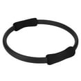 thumbnail image 2 of Walbest Pilates Yoga Ring, Magic Exercise Fitness Circle for Toning Inner & Outer Thighs, Black, Diameter: 15.16", 2 of 7
