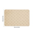 thumbnail image 3 of SEMPAI Memory Foam Bath Mat Set Bathroom Carpet Toilet Seat Soft And Comfortable Absorbent And Non-slip Thickened Machine Washable And Easy To Dry Shower Rug For Batht Canada Day, 3 of 7