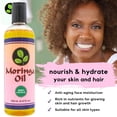 thumbnail image 5 of Moringa Oil 6.67 oz, 100% Pure Moringa Seed Oil for Skin and Hair Care Benefits, 6.67 fl oz, 200 ml, 5 of 7