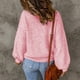 thumbnail image 4 of Suéter de cuello alto y blusa informal de cuello alto de invierno para mujer, suéter tejido de manga larga, suéteres sólidos, suéter para mujer, 4 of 7