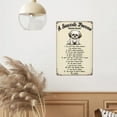 thumbnail image 6 of Vintage Shih Tzu House Rules Metal Tin Sign Funny Dog Decor Pet Lover Gift Home Decor Wall Art 8x12 Inch Metal Sign Cute Dog Wall Art Funny Pet Signs, 6 of 6