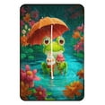 thumbnail image 3 of Cute Witch Frog Picnic Blanket Waterproof Outdoor Beach Blanket Hand-held Pad Suitable for Travel, Camping, Beach, Family Gatherings, 3 of 8